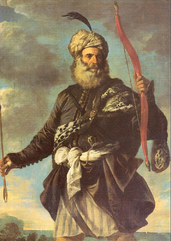 MOLA, Pier Francesco Barbary Pirate with a Bow oil painting image